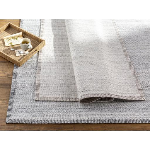 Surya Irvine IRV-2302 Charcoal Medium Gray 8' x 10' Rug