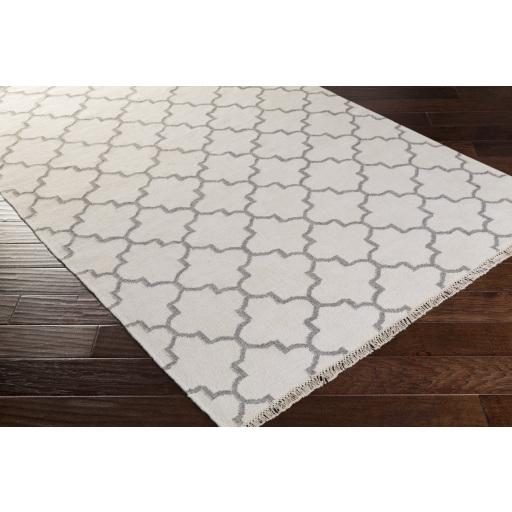 Surya Isle ISL-3001 Charcoal Ivory 8' x 10' Rug