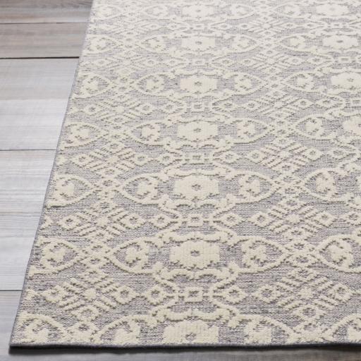 Surya Ithaca ITH-5004 Charcoal Ivory 4' x 6' Rug