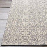 Surya Ithaca ITH-5004 Charcoal Ivory 4' x 6' Rug