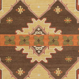 Surya Jewel Tone II JTII-2035 Burnt Orange Light Beige 8' x 11' Rug
