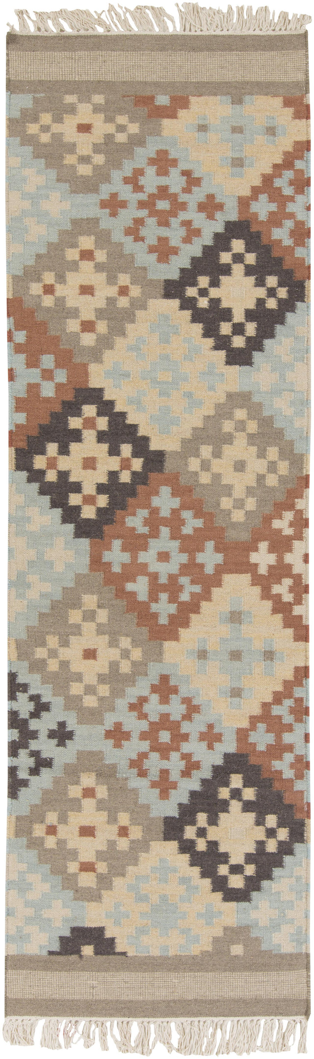 Surya Jewel Tone II JTII-2049 2'6" x 8' Hand Made Rug