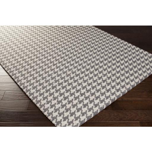 Surya Jigsaw JIG-1000 Charcoal Light Gray 5' x 8' Rug
