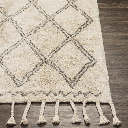 Surya Khemisset KMS-2305 Charcoal Cream 8' x 10' Rug