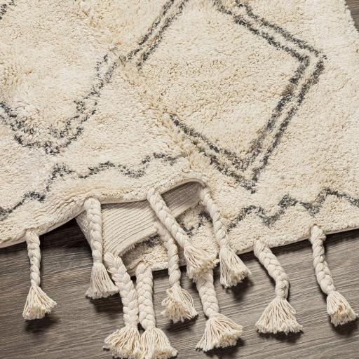 Surya Khemisset KMS-2305 Charcoal Cream 8' x 10' Rug