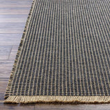 Surya Kimi BOKM-2305 Black Light Brown 2'7" x 7'3" Rug