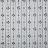 Pindler Floral Stripe Denim Fabric