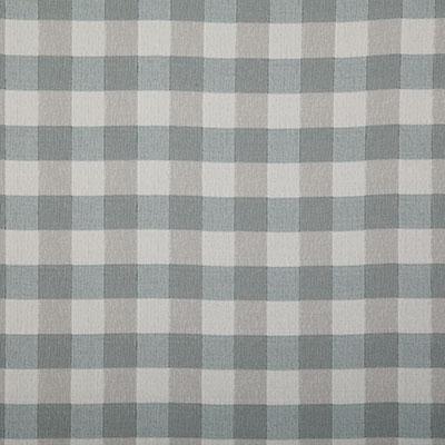 Pindler GINGHAM AQUA Fabric