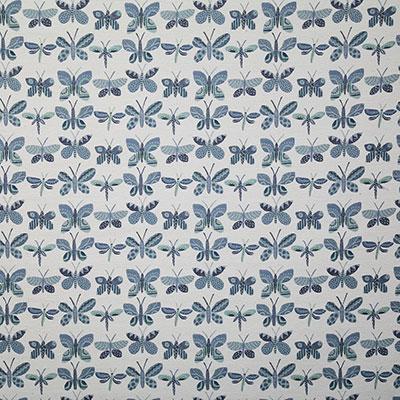 DecoratorsBest BUTTERFLIES BLUEBERRY Fabric