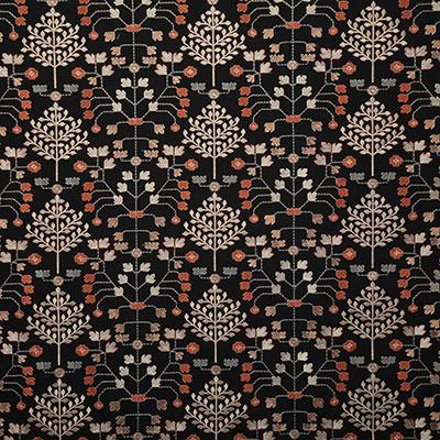 Pindler FOLKSY NOIR Fabric