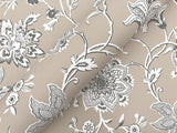 York Wallcoverings Sutton Taupe Beige Wallpaper