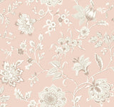 York Wallcoverings Sutton Blush Pink Wallpaper