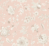 York Wallcoverings Sutton Blush Pink Wallpaper