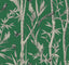 York Wallcoverings Bambou Toile Green Green Wallpaper