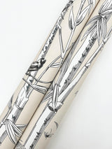 York Wallcoverings Bambou Toile Beige Beige Wallpaper