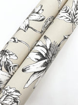 York Wallcoverings Passion Flower Toile Beige Beige Wallpaper