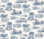 York Wallcoverings Modern Vista Toile Navy Blue Wallpaper