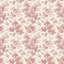 York Wallcoverings Anemone Toile French Red Red Wallpaper