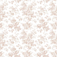 York Wallcoverings Anemone Toile Blush Pink Wallpaper