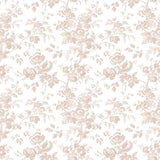 York Wallcoverings Anemone Toile Blush Pink Wallpaper