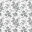 York Wallcoverings Anemone Toile Black Black Wallpaper