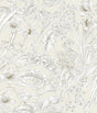 York Wallcoverings Orchid Conservatory Toile Beige and Taupe Beige Wallpaper