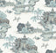 York Wallcoverings Pagoda And Sampan Scenic Seamist White Wallpaper