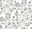 York Wallcoverings Limoncello Toile Black Grey Wallpaper
