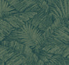 York Wallcoverings Palm Cove Toile Green Wallpaper