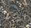 Rifle Paper Co. Peacock Garden Black Peel and Stick Black Wallpaper