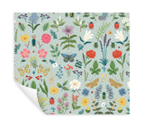 Rifle Paper Co. Curio Mint Peel And Stick Blue Wallpaper