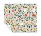 Rifle Paper Co. Curio Linen Peel And Stick Beige Wallpaper