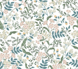 Rifle Paper Co. Sweetbrier Blush Peel And Stick Pink Wallpaper