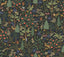 Rifle Paper Co. Woodland Black Peel and Stick Black Wallpaper