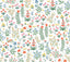 Rifle Paper Co. Menagerie Garden Rose Multicolor Peel and Stick Red Wallpaper
