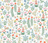 Rifle Paper Co. Menagerie Garden Peel And Stick Red Wallpaper