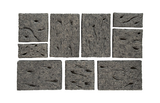 Phillips Collection Etched Rock Puzzle Wall Tiles Set of 9 Accent