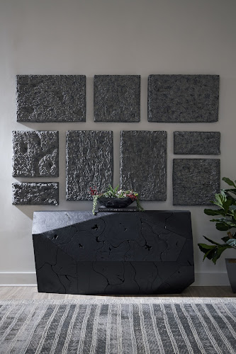 Phillips Collection Etched Rock Puzzle Wall Tiles Set of 9 Accent