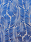 Scalamandre Plumes Silk Velvet Sapphire Fabric