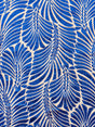 Scalamandre Plumes Silk Velvet Sapphire Fabric