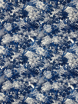 Scalamandre Ridge Edge Blue Shadow Fabric