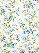 Scalamandre Botanical Garden Porcelain Blue Fabric