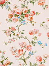 Scalamandre Botanical Garden Rose Quartz Fabric