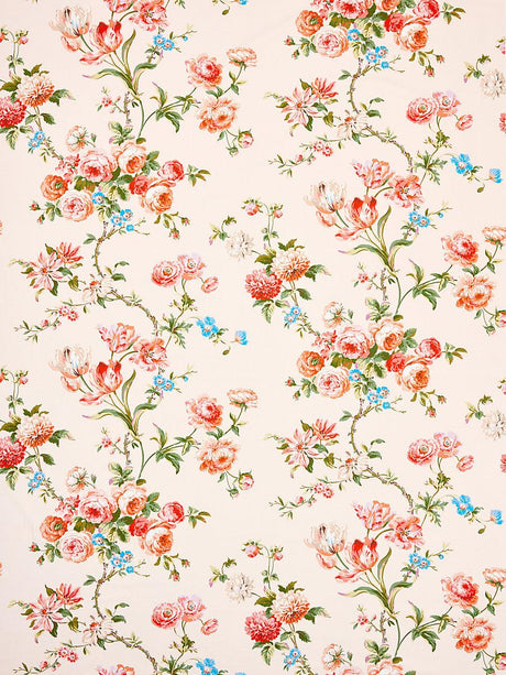 Scalamandre Botanical Garden Rose Quartz Fabric
