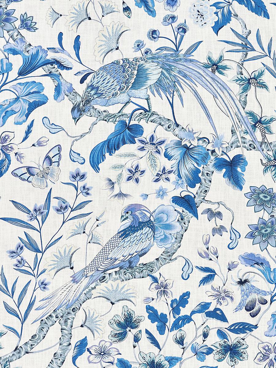 Scalamandre Botany Bay Porcelain Fabric