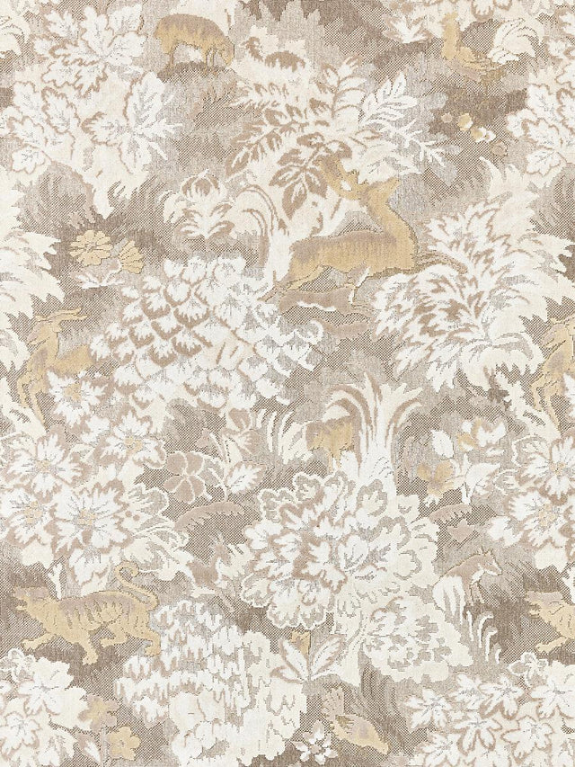 Scalamandre Tails Tale Travertine Fabric