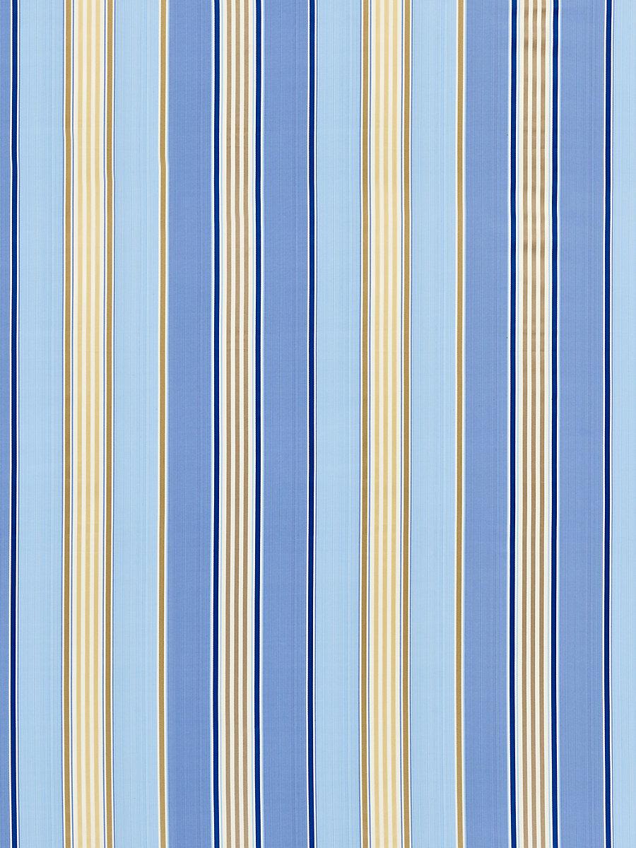 Scalamandre Charlotte Stripe Marine Fabric
