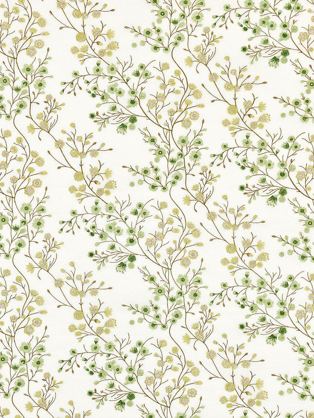Scalamandre Lilette Sheer Fern Fabric