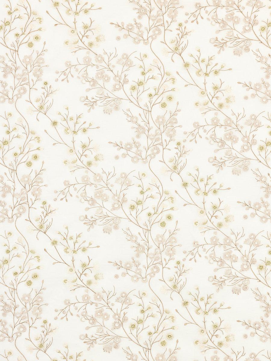 Scalamandre Lilette Sheer Ivory Fabric