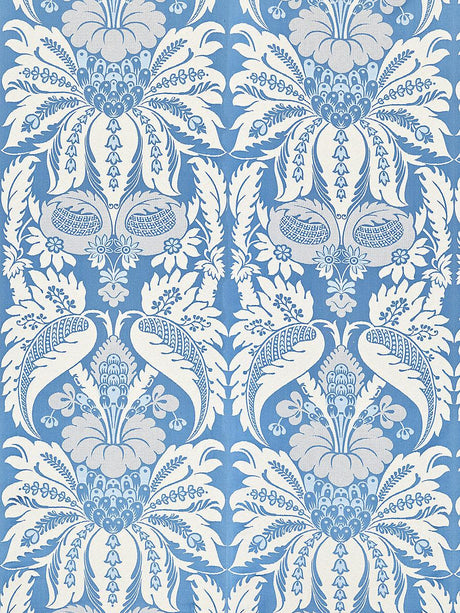 Scalamandre Estate Damask Blue Jay Fabric